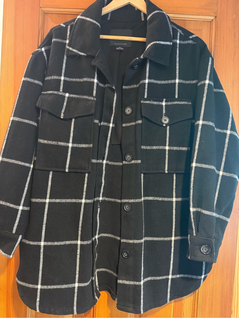 Santuary Windowpane Plaid Jacket
